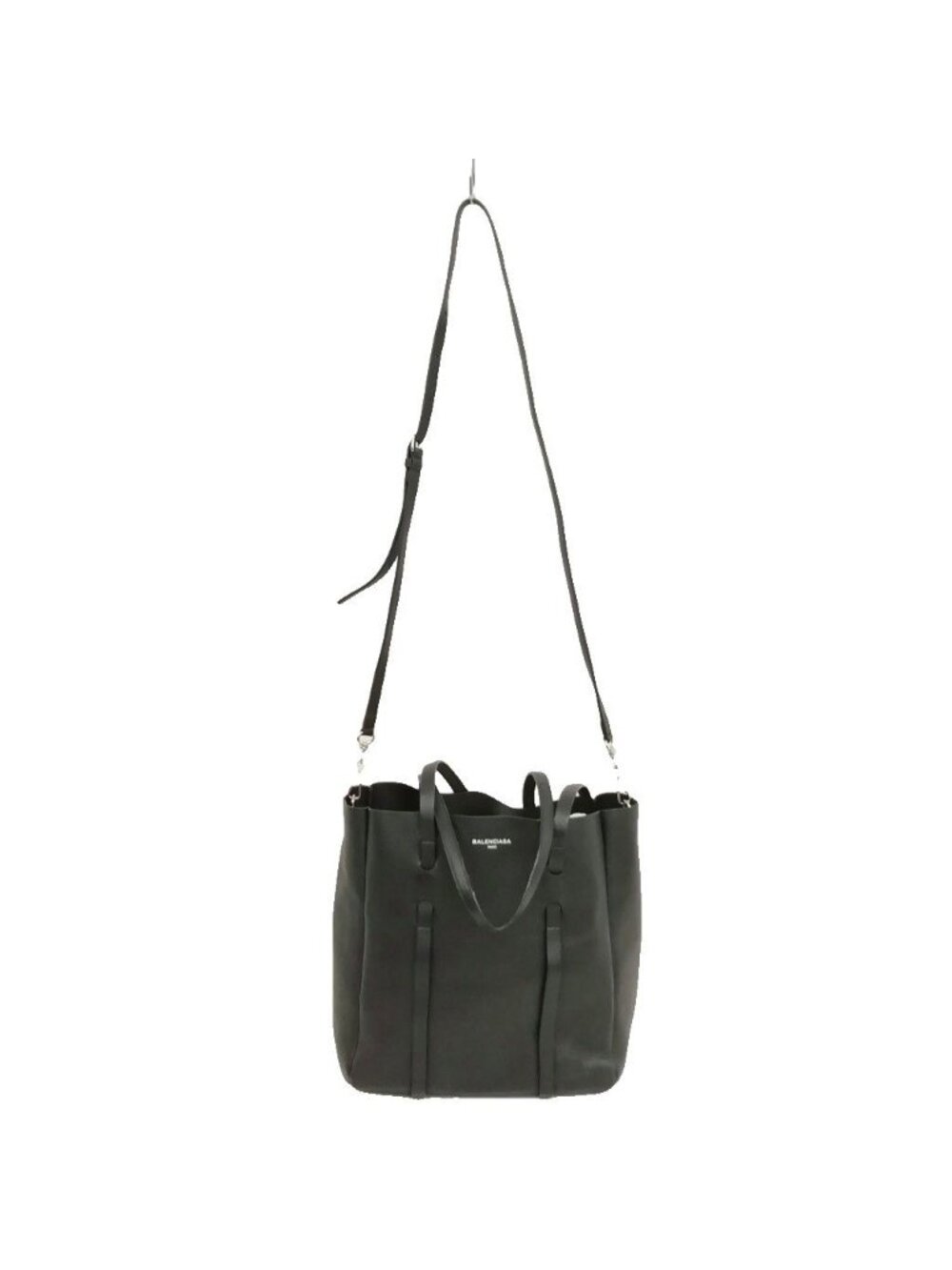 Balenciaga Everyday Tote XS Leather Shoulder Bag Black - Picture 3 of 9